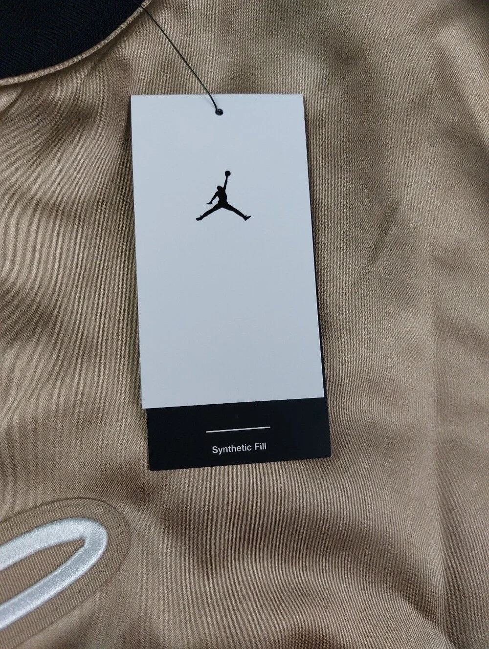 Jumpman Air Jordan MVP Varsity Jacket Mens Size XXL Gold HF9297-257 NWT $130